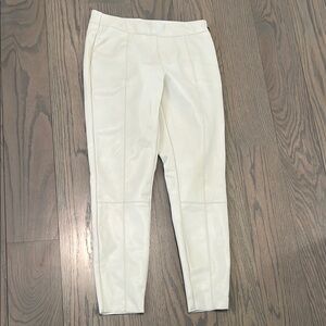 Topshop petite faux leather pants
